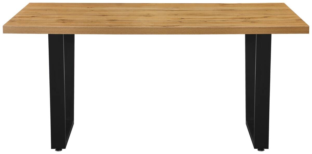 Tischgruppe Miami Eiche Nachbildung grau B/H/T: ca. 160x76x90 cm