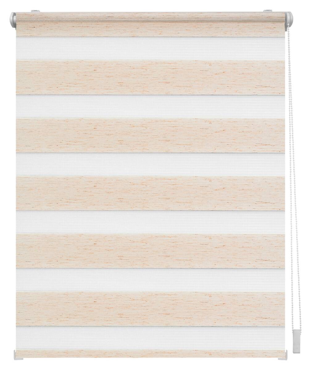 LICHTBLICK Doppelrollo Duo natur B/L: ca. 45x150 cm