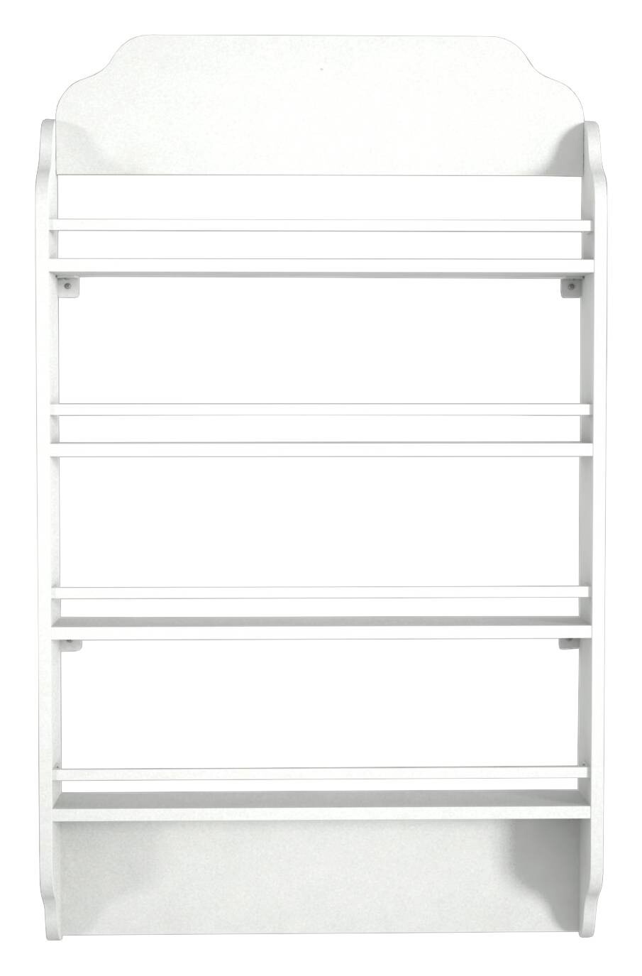 Regal Montessori weiß B/H/T: ca. 80x120x12 cm