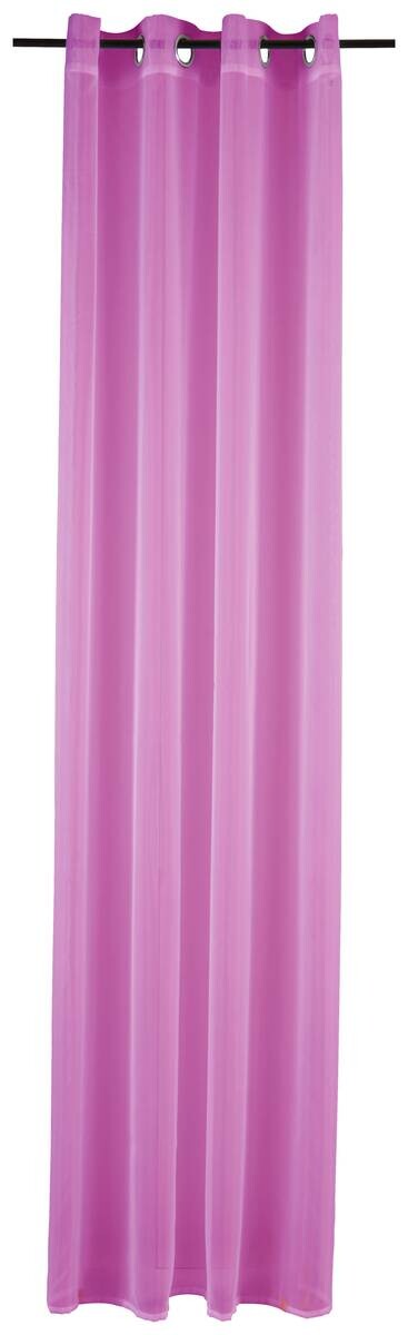 POCOline Ösenvorhang Micha pink B/L: ca. 135x235 cm