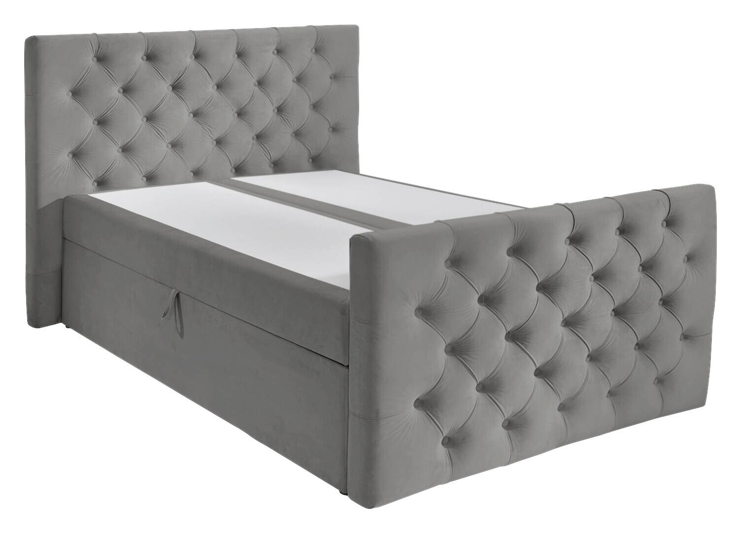 Boxbett Glow graubraun Liegefläche B/L: ca. 140x200 cm