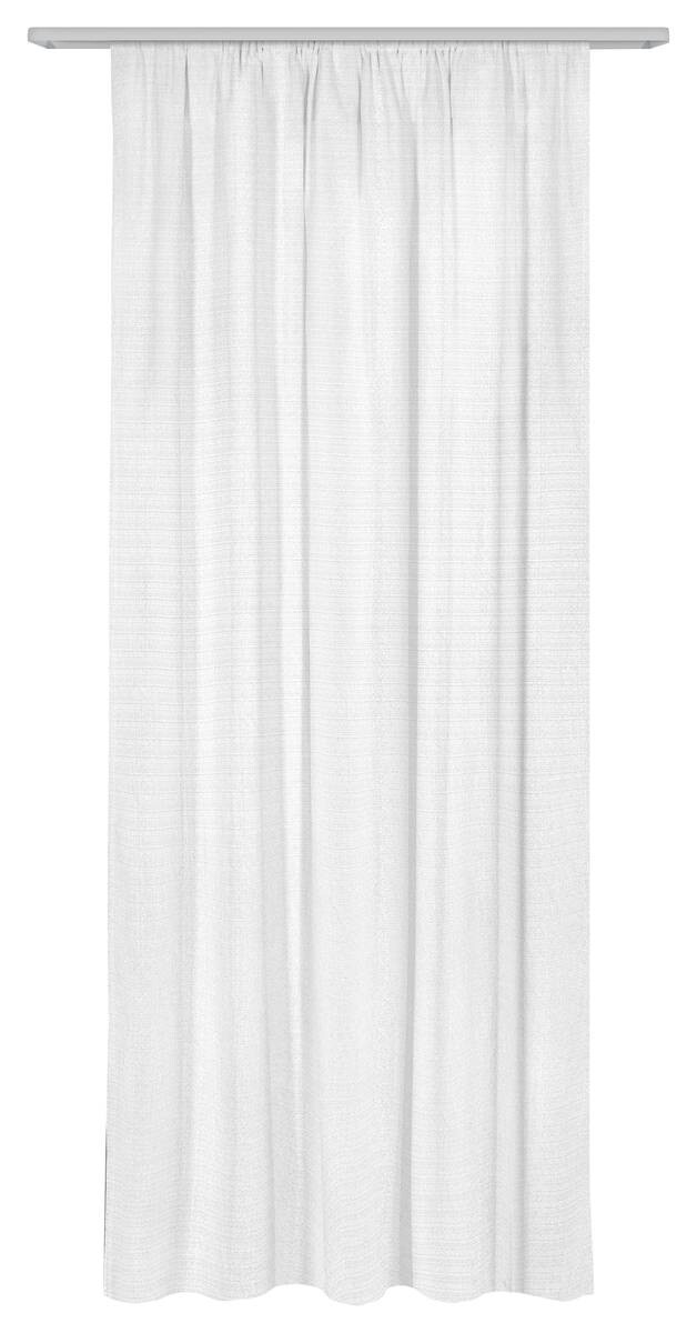 Dekovorhang Leo champagner 100% Polyester B/L: ca. 135x245 cm