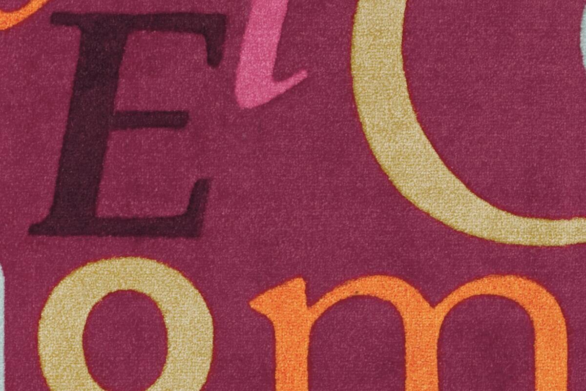 Arte Espina Kurzflorteppich Living Mat 15 aubergine B/L: ca. 64x168 cm