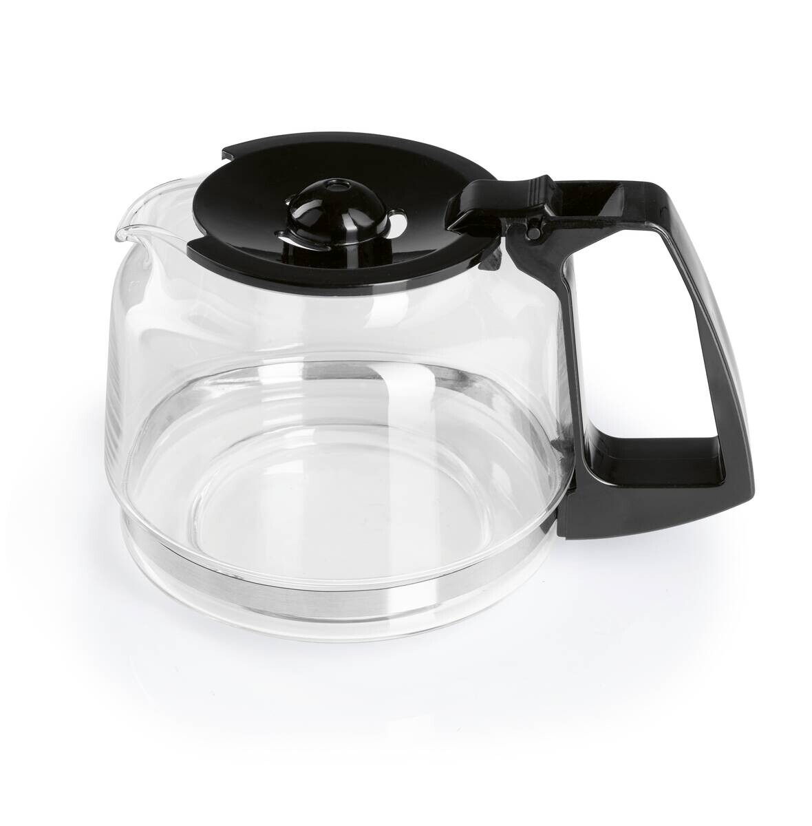 Barista Kaffeeautomat schwarz Kunststoff Glas B/H/L: ca. 20x23,5x15,5 cm