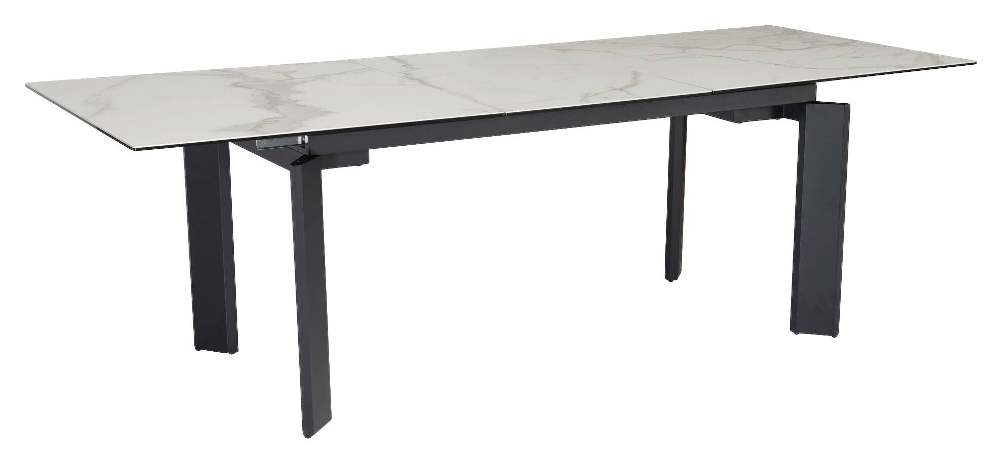 Esstisch weiß Marmor Optik B/H/T: ca. 180x77x95 cm