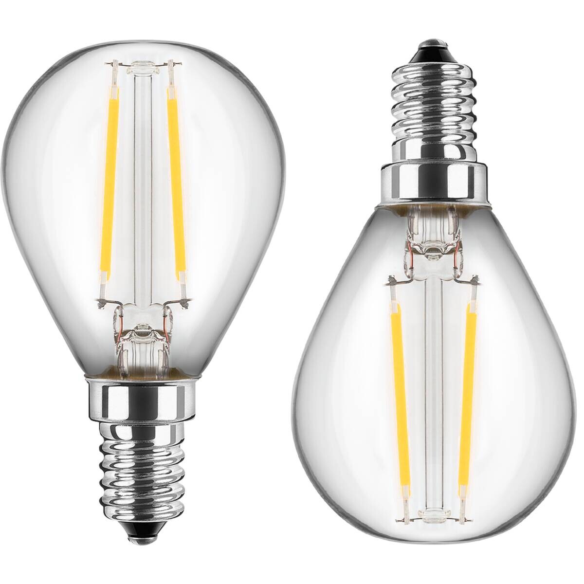 Blulaxa LED-Leuchtmittel Filamentlampe 49798 2er Pack E14