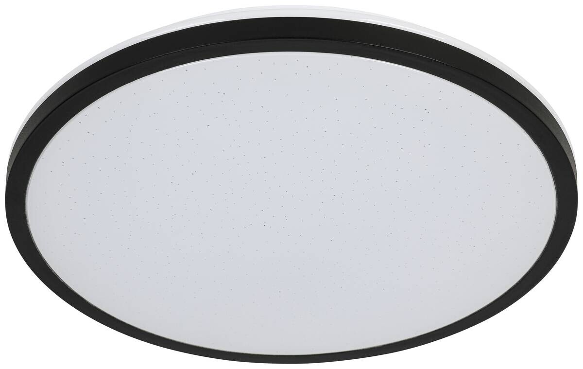 Nolo LED-Deckenleuchte Hela schwarz Kunststoff H/D: ca. 4,3x30 cm