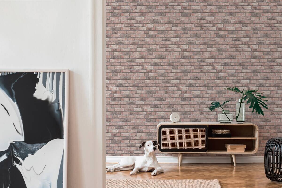 A.S.Creation Vliestapete beige B/H/D: ca. 53x1005x8,6 cm