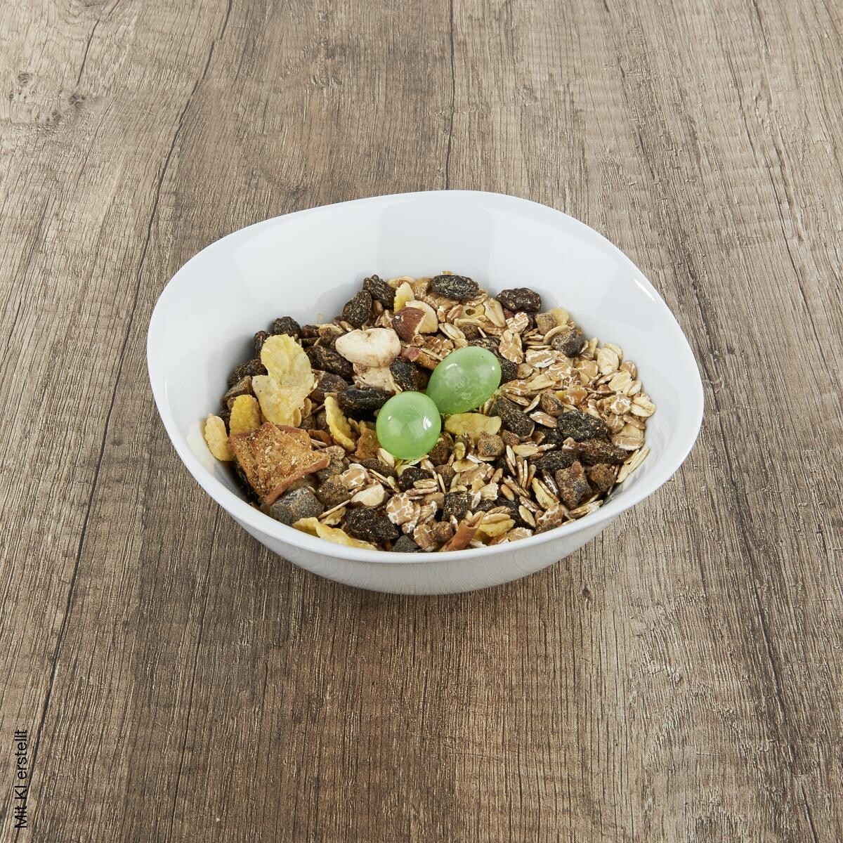 Müslischale weiß Porzellan D: ca. 14 cm | weiß