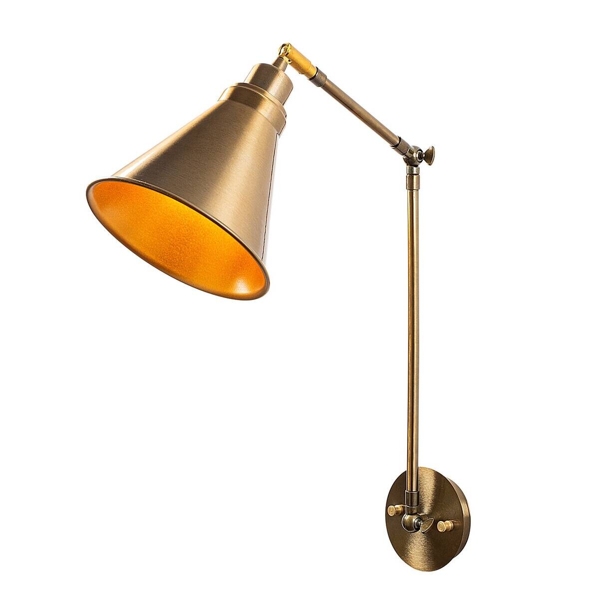 Opviq Wandleuchte Metall B/H/L: ca. 20x56x20 cm E27 1 Brennstellen