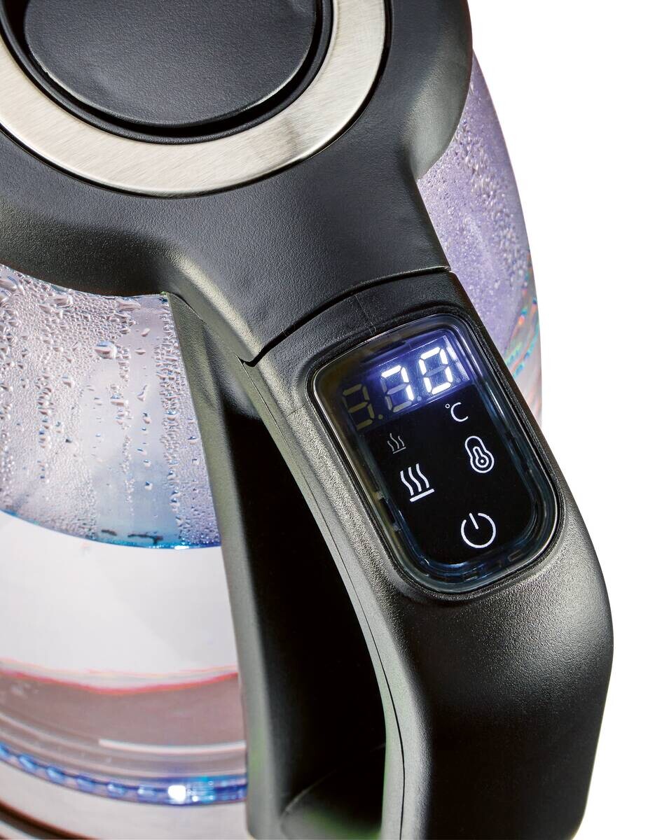 GOURMETmaxx Glas-Wasserkocher