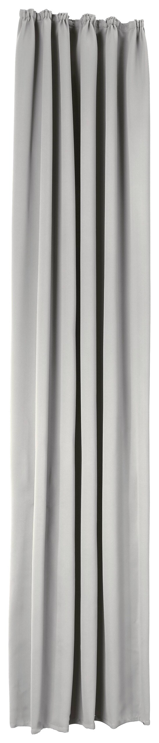 POCOline Verdunklungsvorhang Luna silber B/L: ca. 140x245 cm