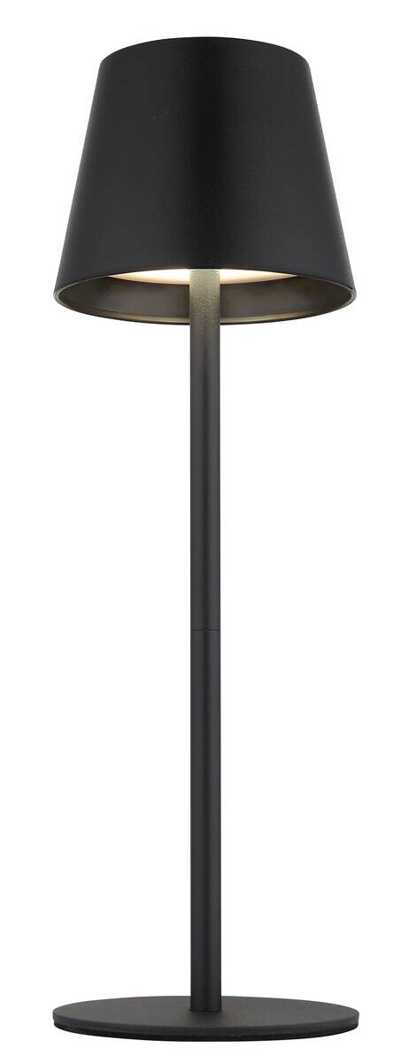 Tischleuchte Vannie schwarz