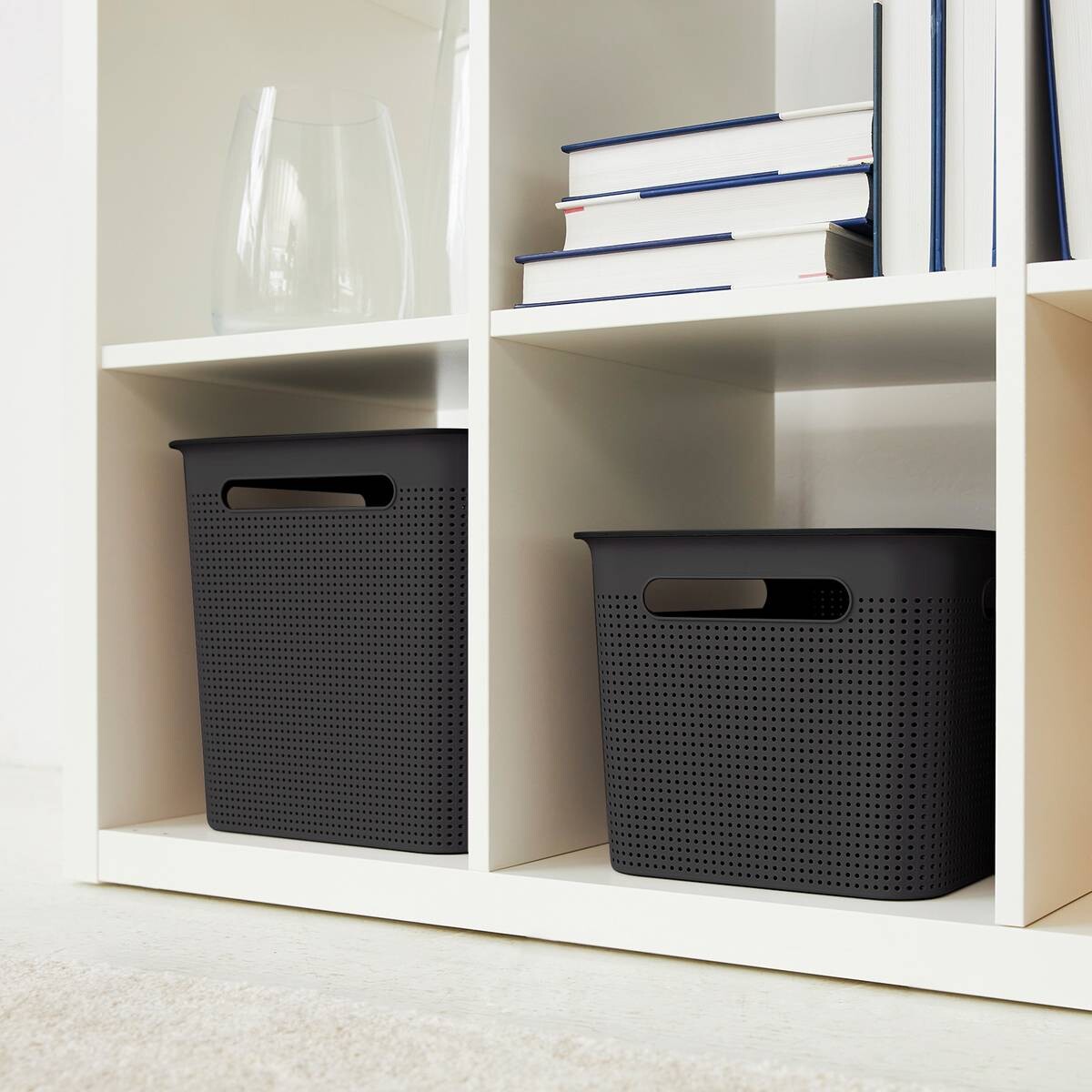 Rotho Aufbewahrungsbox anthrazit B/H/L: ca. 26x21x36 cm