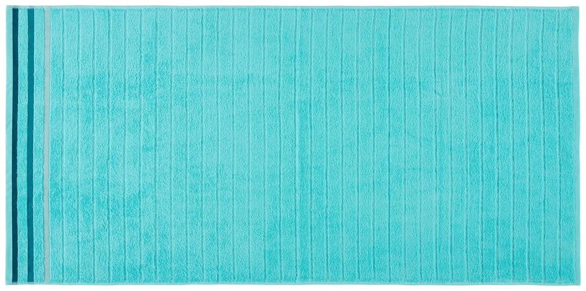 oh cosy Duschtuch Marta türkis 100% Baumwolle B/L: ca. 70x140 cm