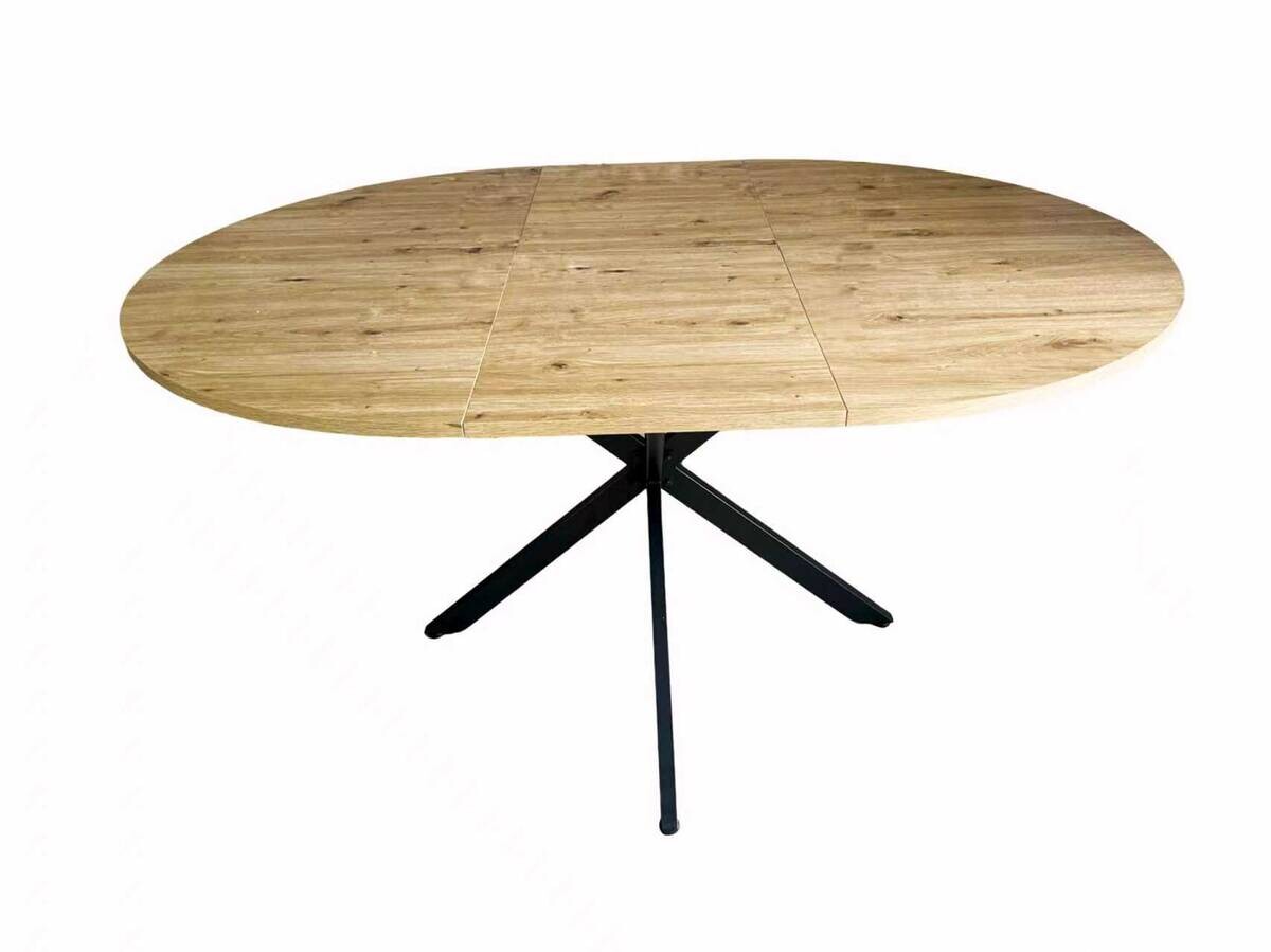 Esstisch Sanja Wildeiche Optik B/H/T: ca. 110x75x110 cm