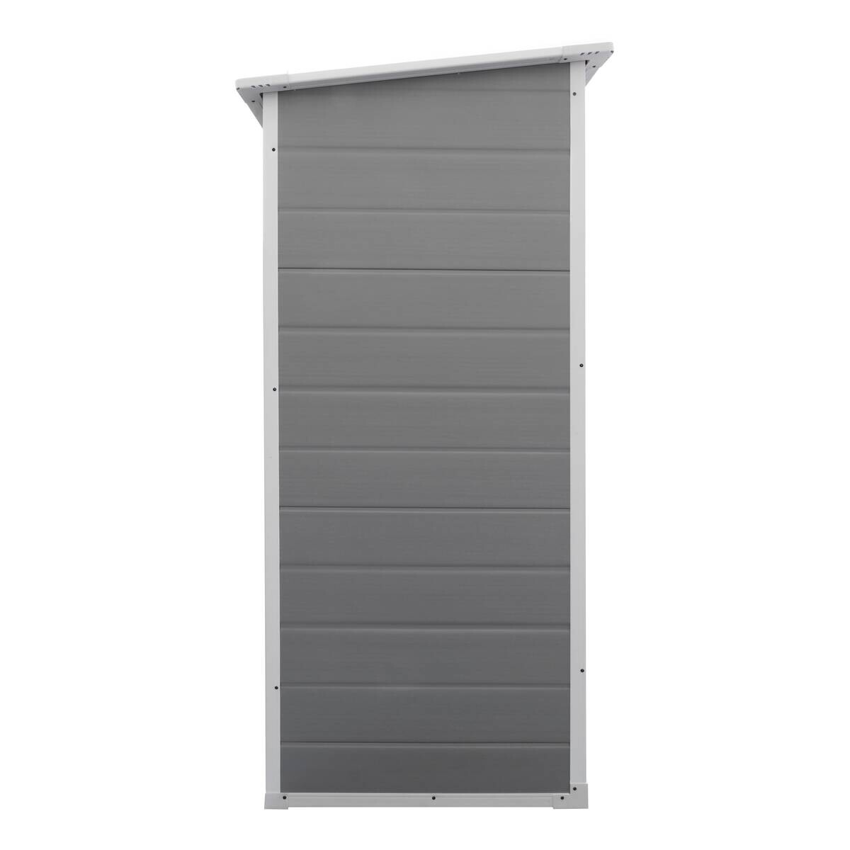 POCOline Gartenhaus Nizza grau B/H/T: ca. 152x193x92 cm