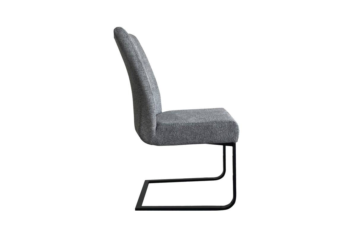 Stuhl MARLEN-XXL 2er-Set dunkelgrau B/H/T: ca. 47x95,5x62 cm