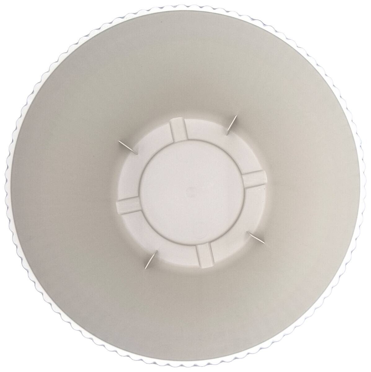 Pflanztopf creme Kunststoff H/D: ca. 21x24 cm