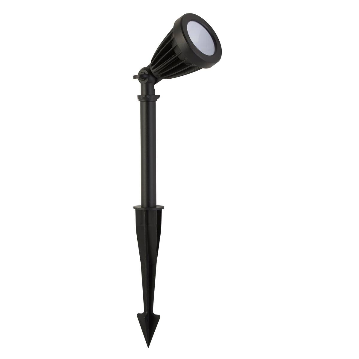 LED-Außenleuchte klar schwarz B/H/T: ca. 8x25x14,3 cm