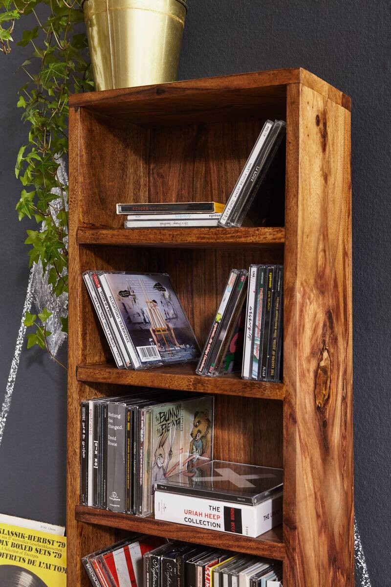 CD Regal natur B/H/T: ca. 30x90x17 cm