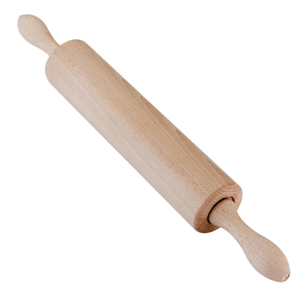 Metaltex Teigrolle natur Buche B/H/L: ca. 5,5x5,5x42,6 cm