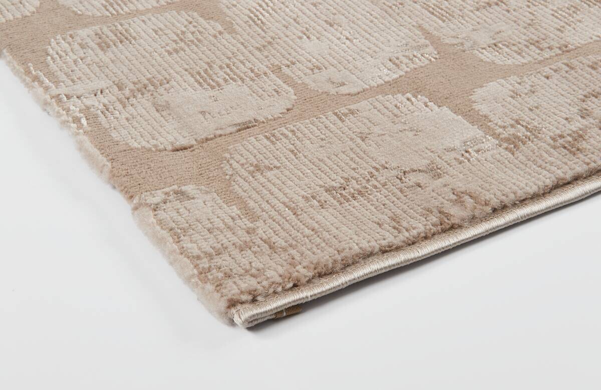 Webteppich Costa taupe B/L: ca. 80x150 cm