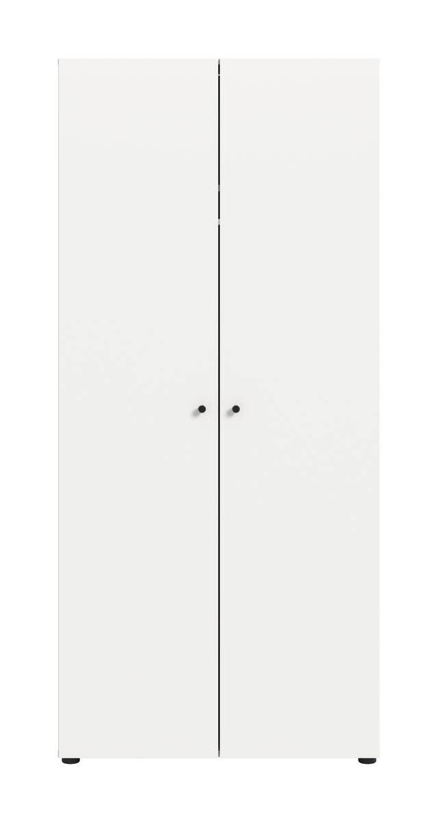 Kleiderschrank DARWIN weiß B/H/T: ca. 80x176x51 cm