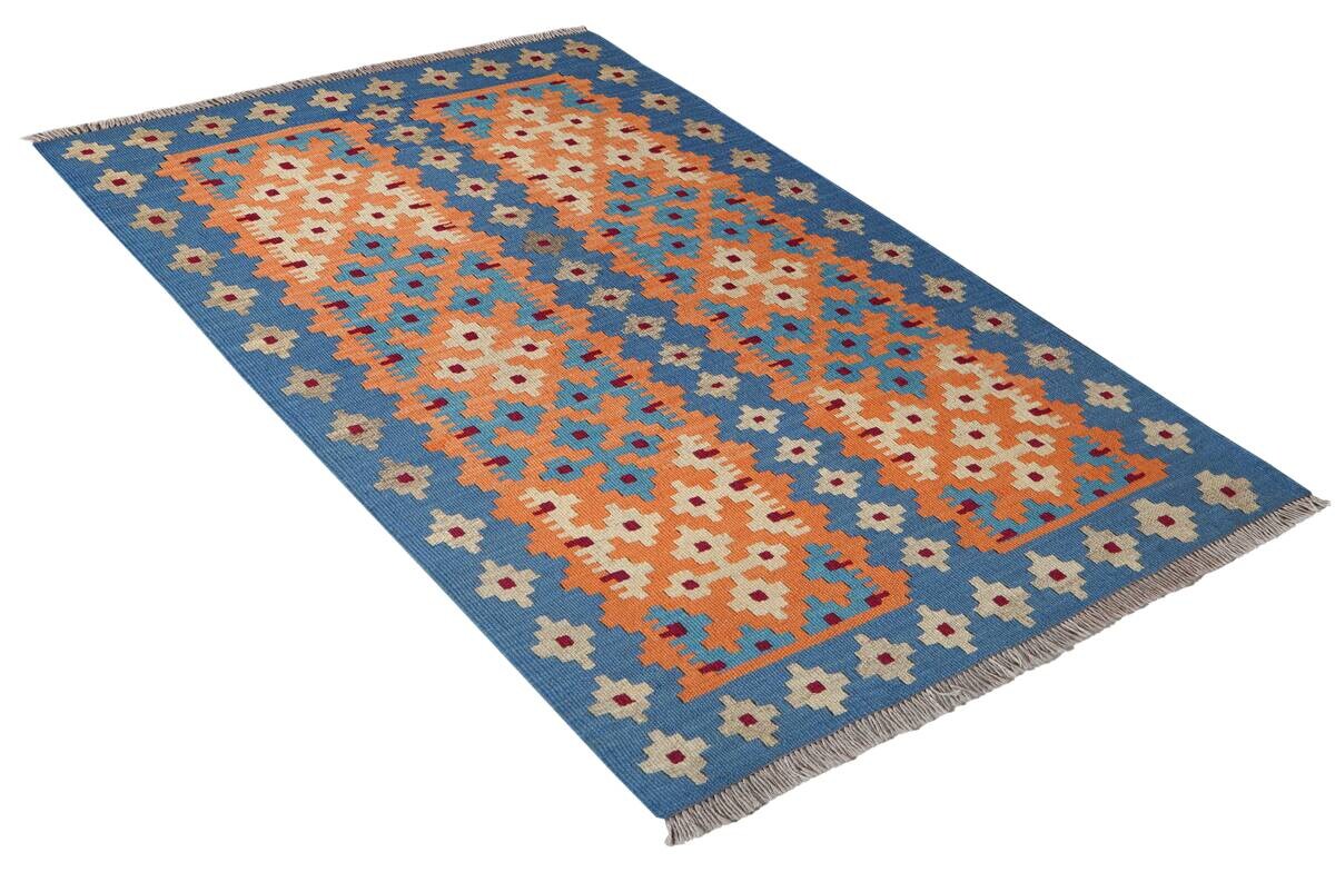 PersaTepp Teppich Kelim Gashgai blau B/H/L: ca. 84x1x134 cm
