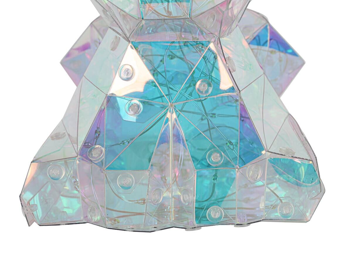 Nolo LED-Dekoleuchte Drache transparent pearl B/H/L: ca. 18,5x14x12 cm