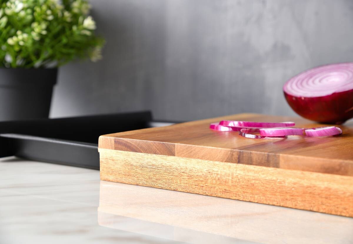 BERGNER Schneidbrettset Natural natur Akazie Holz