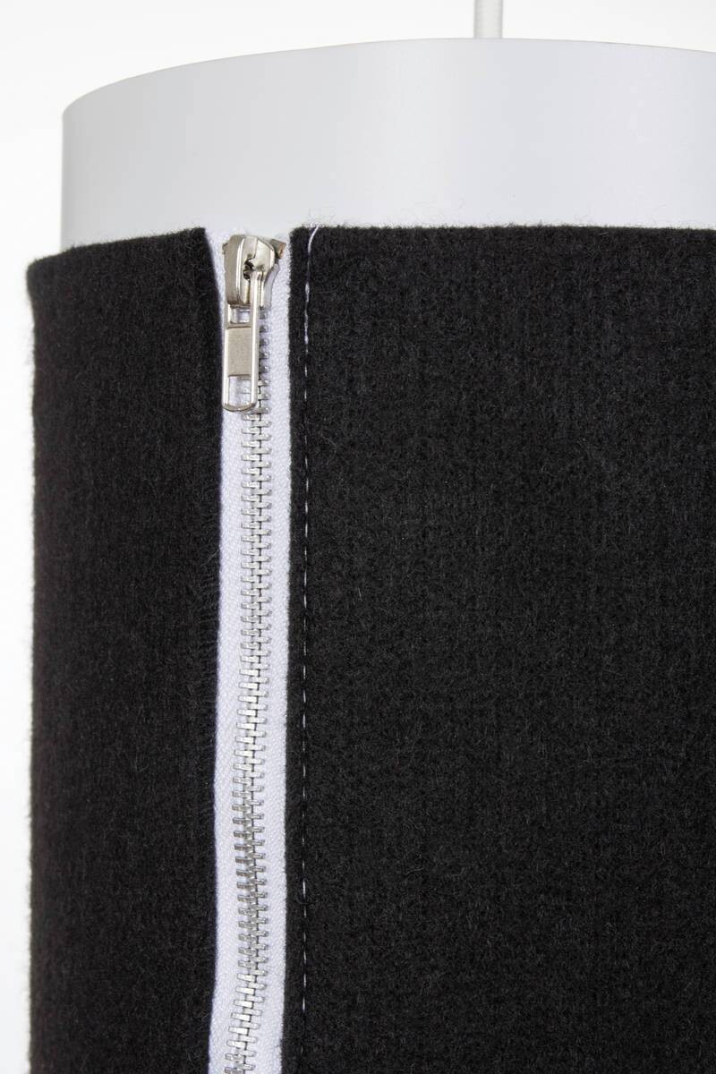 Kayoom Pendelleuchte Zip Star 110 Large anthrazit Polypropylen B/H/L: ca. 19x52x19 cm E27 1 Brennstellen
