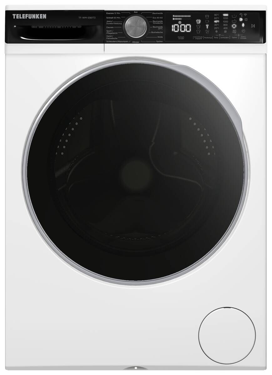 Telefunken Waschmaschine weiß B/H/T: ca. 59,7x84,5x55,7 cm ca. 8 kg