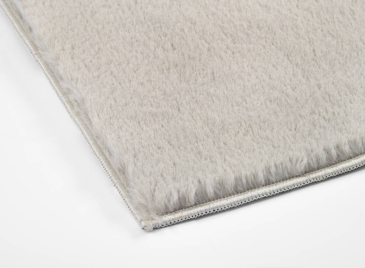 Merinos Teppich Cozy grau B/L: ca. 160x220 cm
