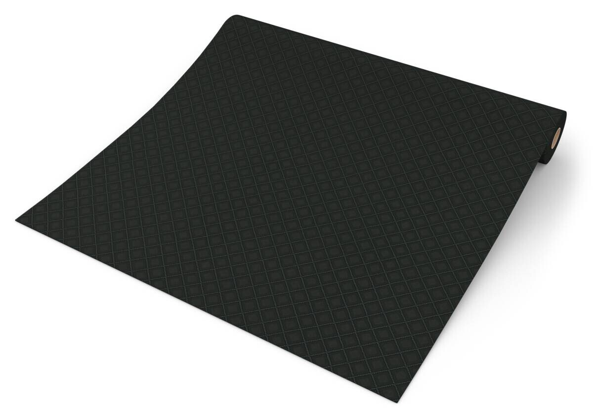 Erismann Vliestapete Rauten schwarz B/L: ca. 53x1005 cm
