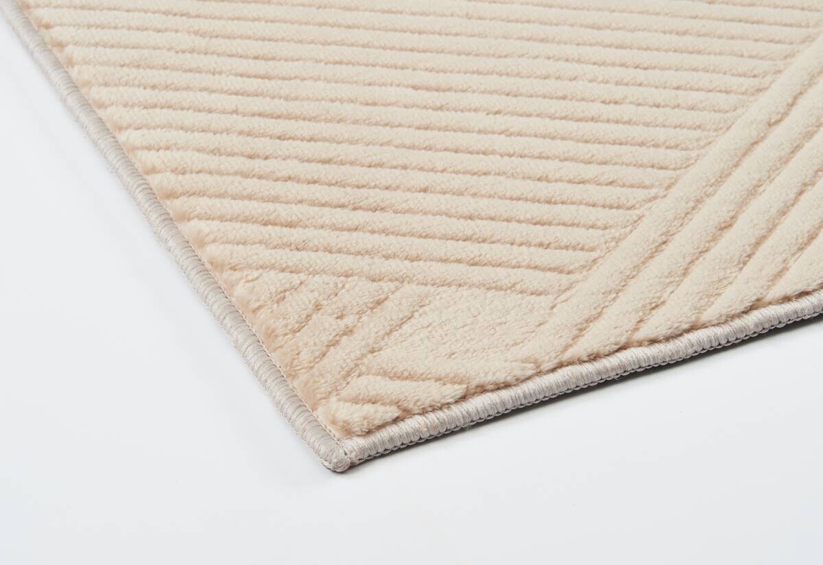 Teppich Monaco sand B/L: ca. 120x160 cm