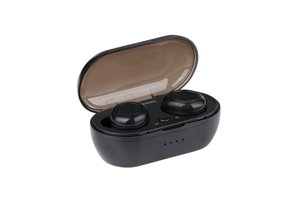 Grundig Bluetooth-Kopfhörer weiß schwarz B/H/L: ca. 3,5x7x2,8 cm