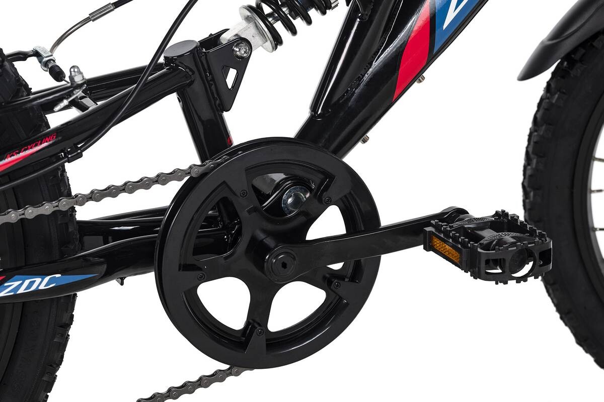 KS-Cycling Kinderrad Zodiac 668K 20 Zoll Rahmenhöhe 31 cm 6 Gänge schwarz schwarz ca. 20 Zoll