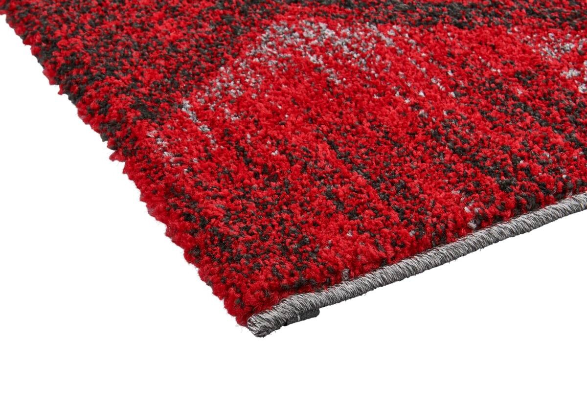 Webteppich Malta rot B/L: ca. 80x150 cm