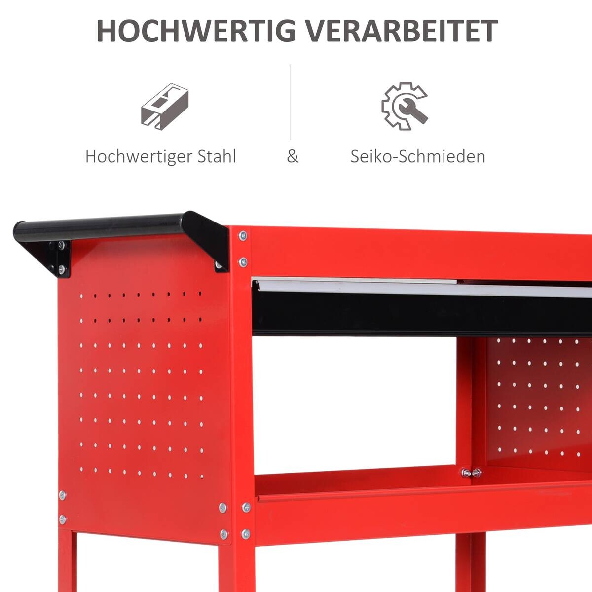 Werkstatt-Zubehör schwarz B/H/L: ca. 35x82x76 cm