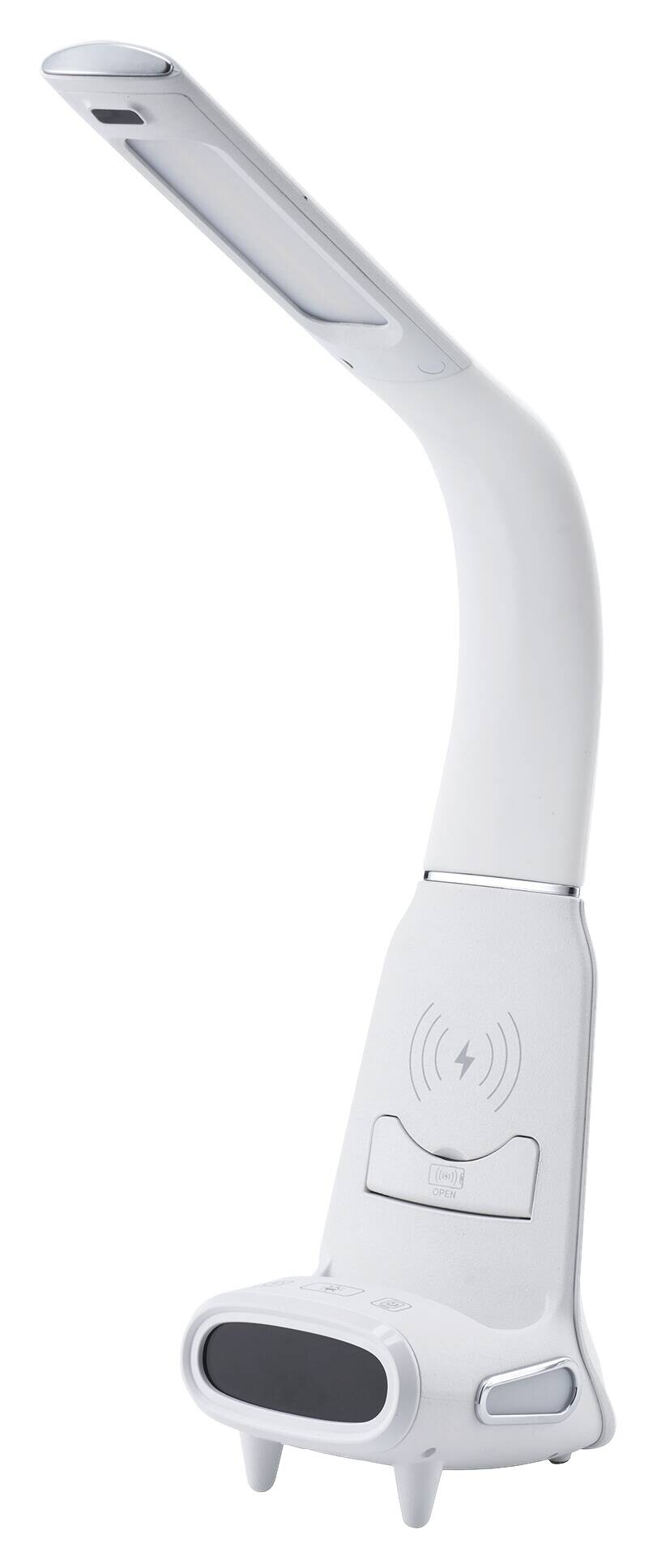 POCOline LED-Schreibtischleuchte Timon weiß B/H/L: ca. 11x9x45 cm