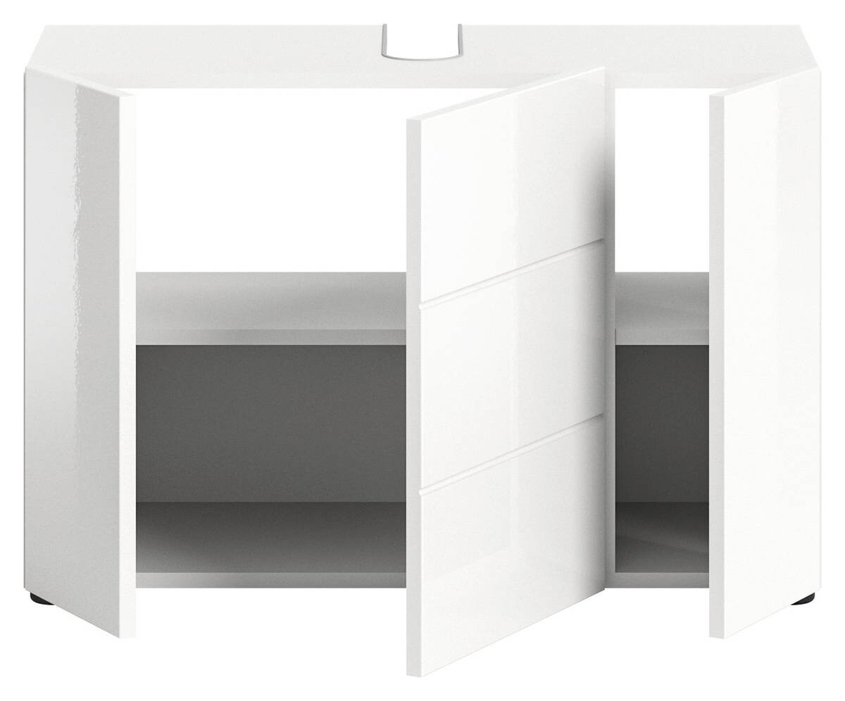 Waschbeckenunterschrank Vira weiß B/H/T: ca. 82x56x34 cm