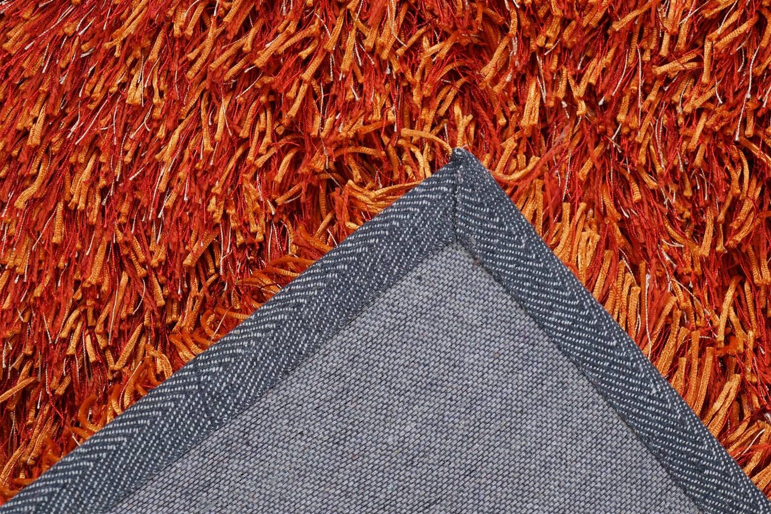 Arte Espina Hochflorteppich Beat 8102 Orange orange B/L: ca. 120x180 cm