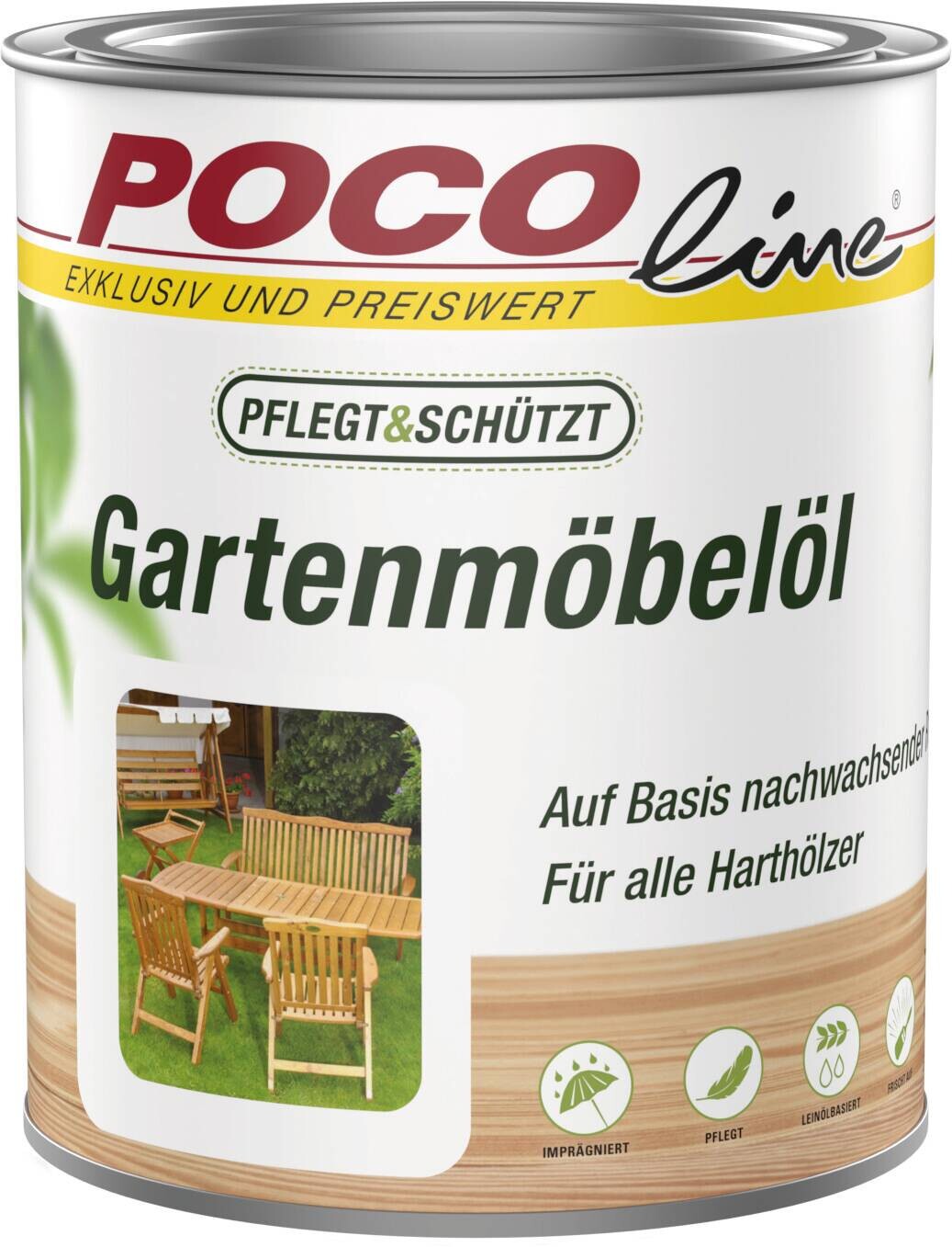 POCOline Gartenmöbelöl teak ca. 0,75 l