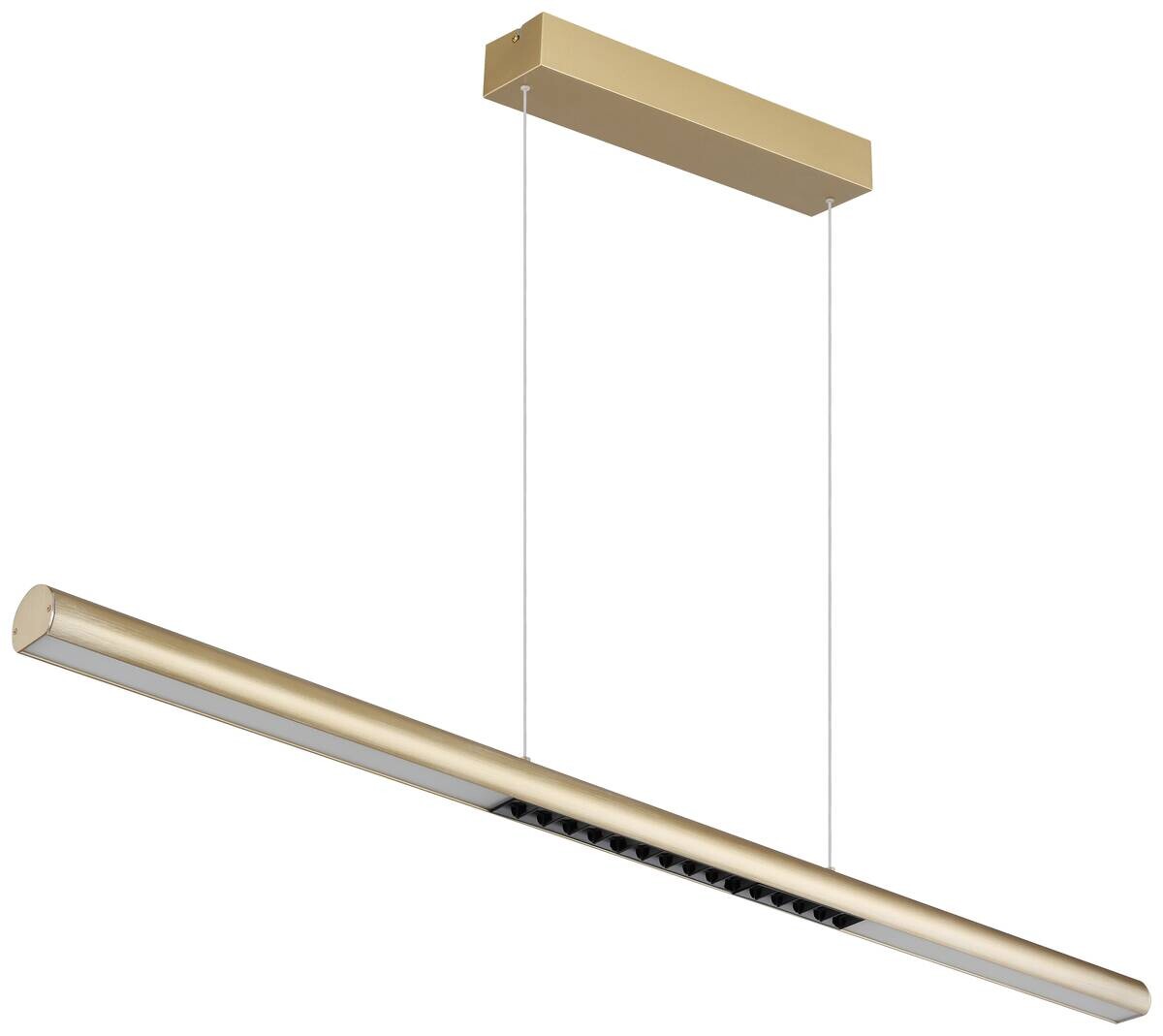 GLOBO Pendelleuchte Metall Aluminium B/H/T/L: ca. 8x150x120x120 cm 1 Brennstellen