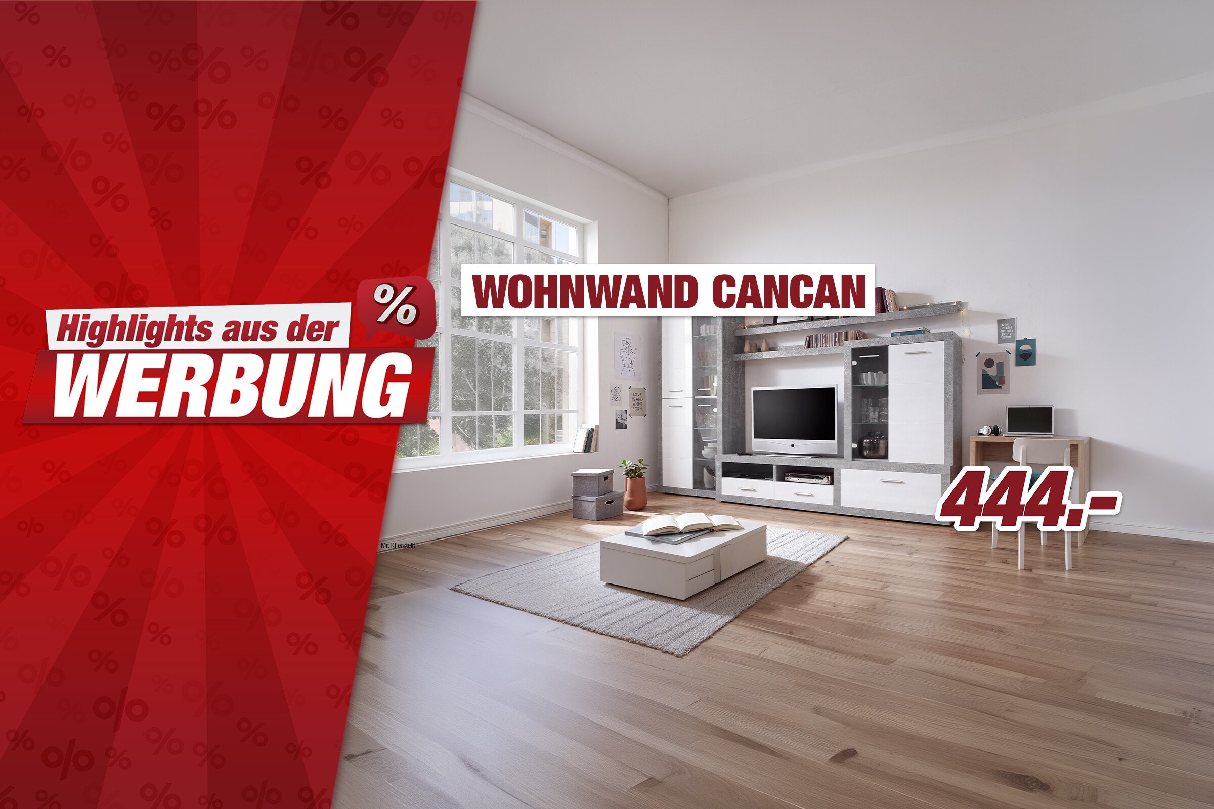 Unsere Werbe Highlights - -1 Wohnwand CanCan