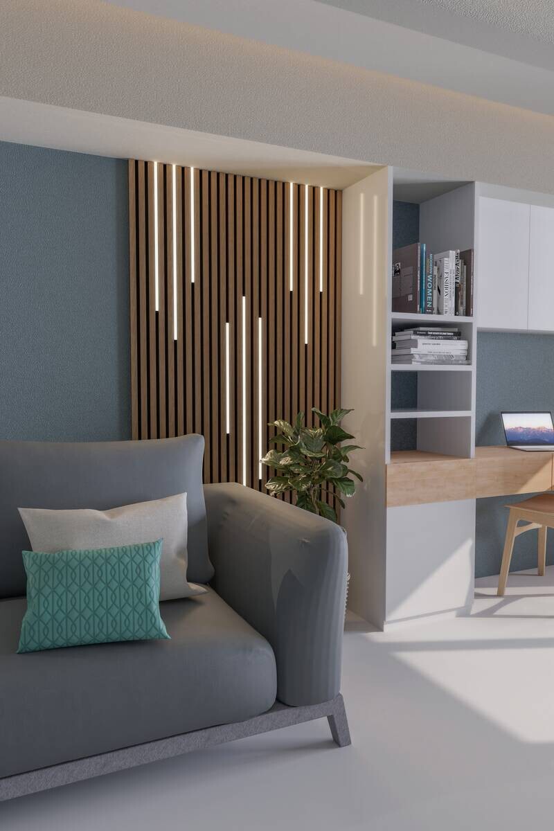 Nolo LED-Leuchtenset für Akustik-Paneele C16542PN L: ca. 75 cm