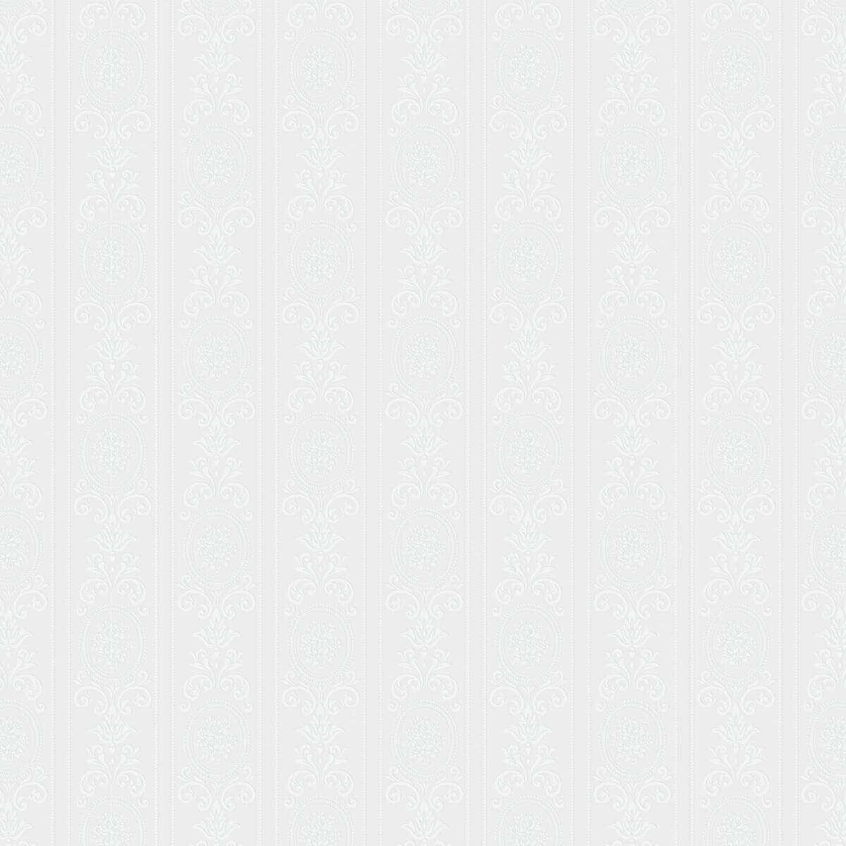UGEPA Vinyltapete Ornament weiß B/L: ca. 53x1005 cm