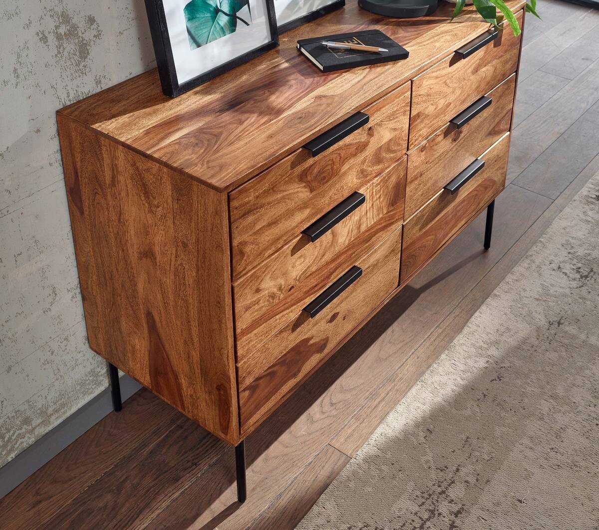 Kommode rosenholz Nachbildung B/H/T: ca. 117x80x42 cm