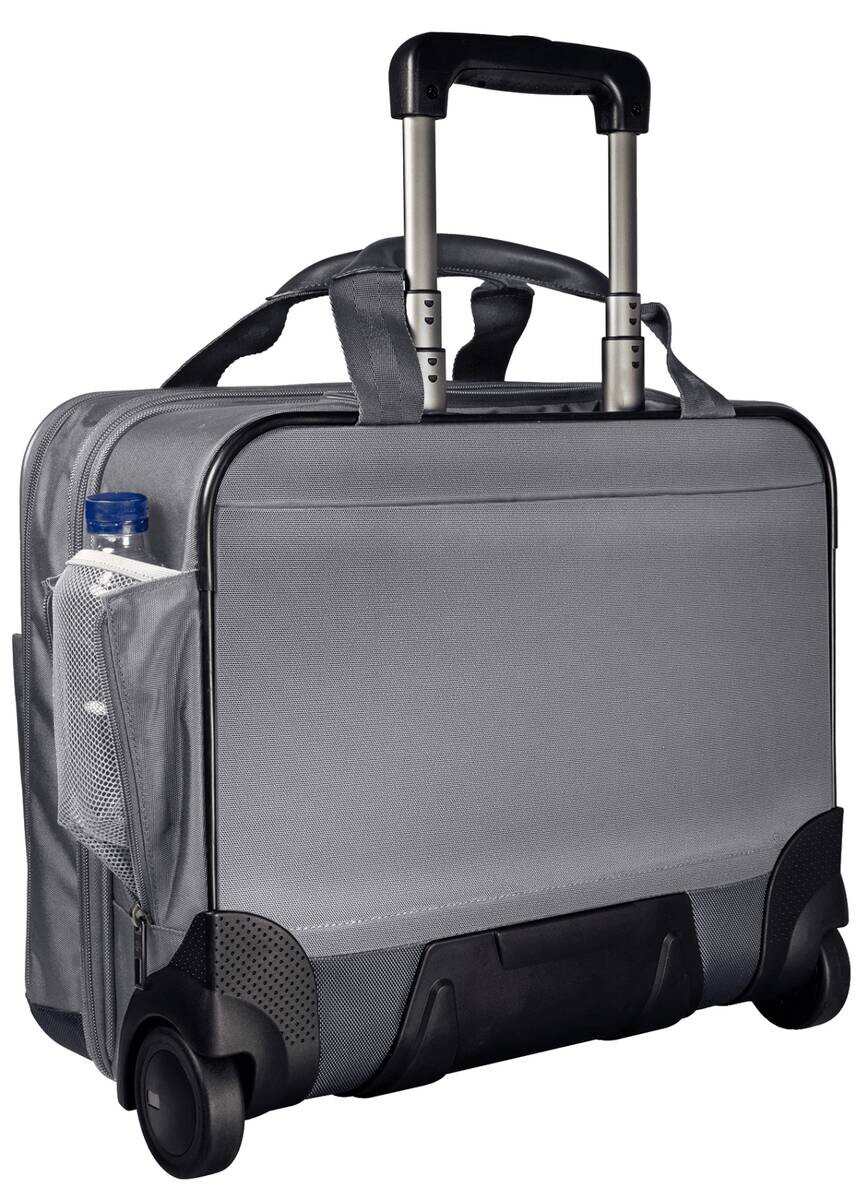 Leitz Trolley silber Polyester B/H/L: ca. 23x37x43 cm